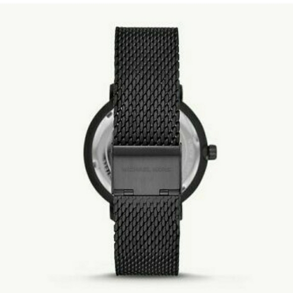 NWT Authentic MK Blake Three-Hand Black watch - Picture 4 of 4